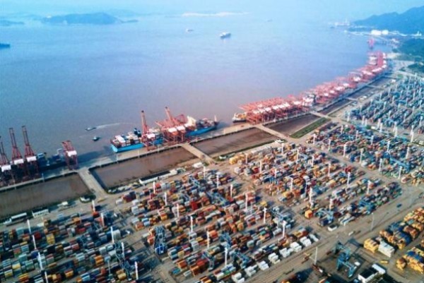 Ningbo-Zhoushan port sees worldwide record throughput