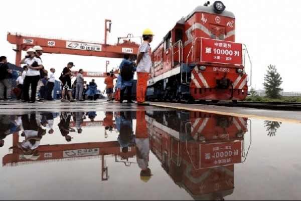China-Europe Express railway - 10,000 trains since 2011