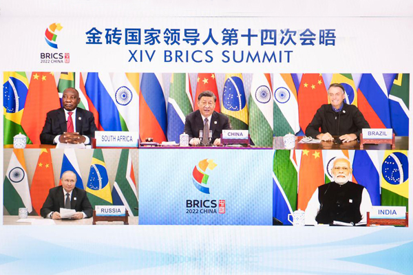 BRICS cooperation boosts common development, global recovery